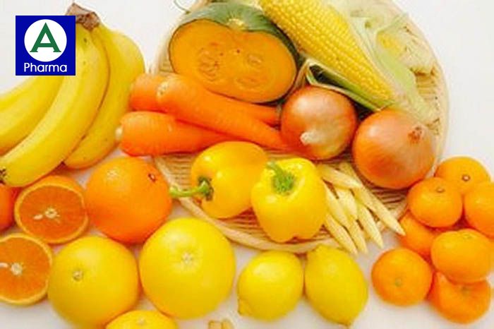 Rau, củ quả màu cam cũng chứa nhiều vitamin C