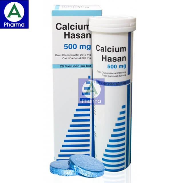 Thông tin về thuốc Calcium Hasan 500mg