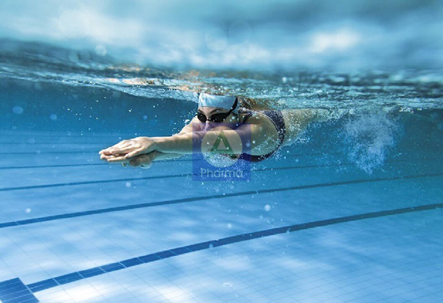 Bơi lội vừa tăng cường sức khỏe lại tốt cho hệ tiêu hóa
