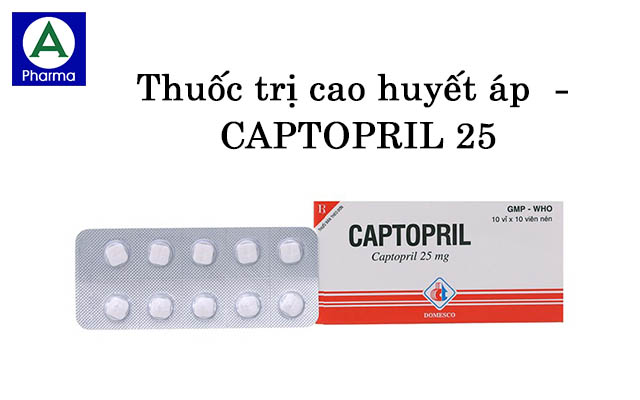 Captopril 25 là thuốc gì?