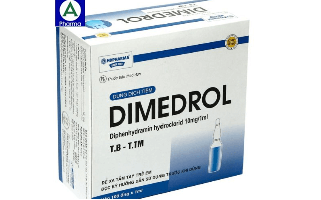 Dimedrol 10mg/1ml – thuốc tiêm viêm mũi dị ứng của việt nam