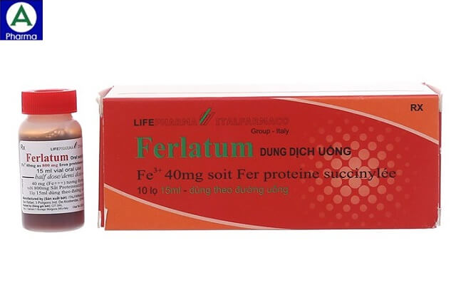 Ferlatum Lifepharma – Thuốc bổ sung thiếu máu do thiếu sắt