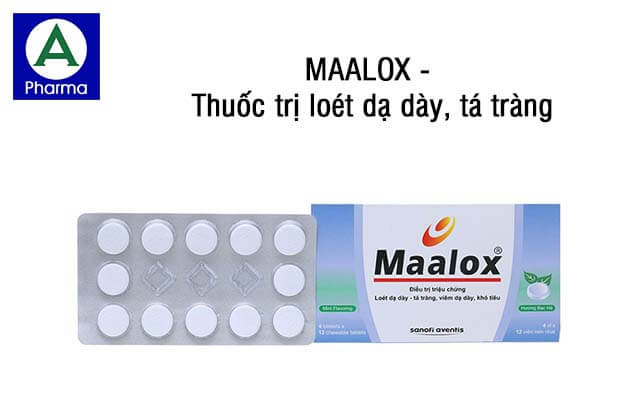 Thuốc Maalox trị đau bao tử hiệu quả