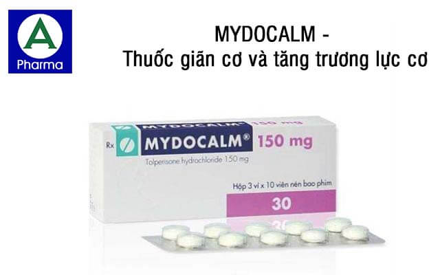 Mydocalm là thuốc gì?
