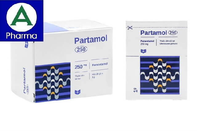 Giới thiệu về thuốc giảm đau, hạ sốt Partamol 250mg Stada