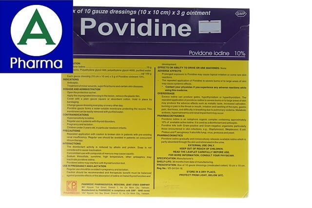 Giới thiệu về miếng dán sát trùng Povidine