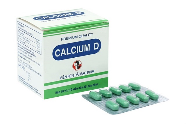 thuốc bổ xương khớp Calcium D 