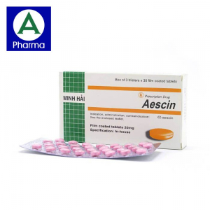 Aescin 3X30 Minh Hải