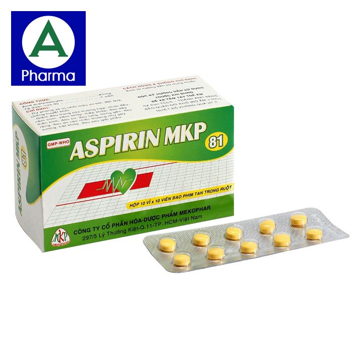 Aspirin 81 Mekophar 10X10