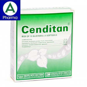 Thuốc hỗ trợ điều trị táo bón, trĩ và giải độc gan Cenditan