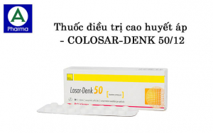 Colosar-Denk 50/12.5 2X14 là thuốc gì?
