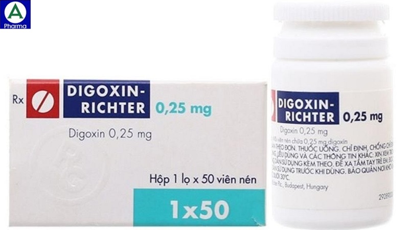 Thuốc Digoxin richter 0,25mg