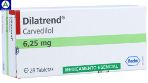 Dilatrend 6,25mg Roche - Thuốc điều trị suy tim của Ý
