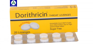 Dorithricin Hyphens- Viên ngậm trị viêm họng của Đức