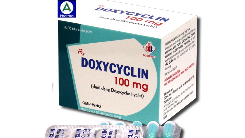 Thuốc Doxycyclin 100mg - Domesco
