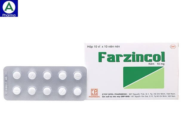 Farzincol 70mg - Thuốc bổ sung kẽm của Việt Nam