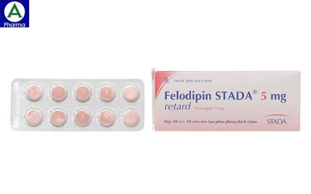 Felodipin 5mg Stada - Thuốc điều trị cao huyết áp của Việt Nam