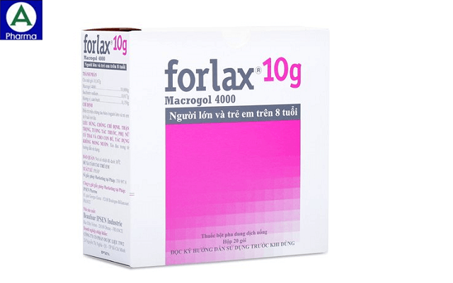 Forlax 10g Ipsen - Thuốc điều trị táo bón của Pháp
