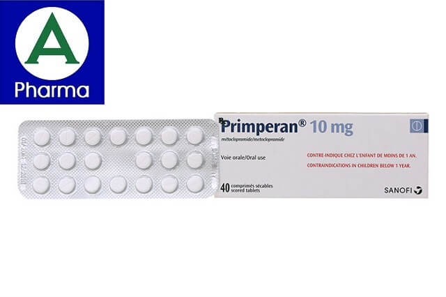 Giới thiệu về thuốc chống nôn Primperan 10Mg Sanofi 2X20