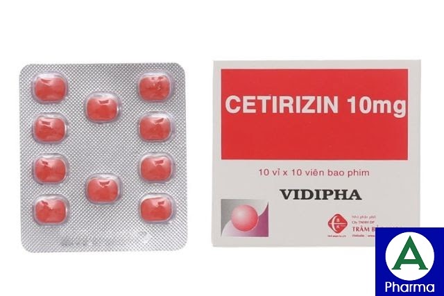 thuốc Cetirizin 10mg 
