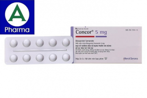 Thuốc trị suy tim Concor 5Mg