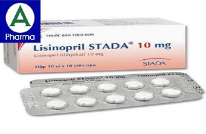 Thuốc trị cao huyết áp, suy tim Lisinopril được sản xuất bởi Stada