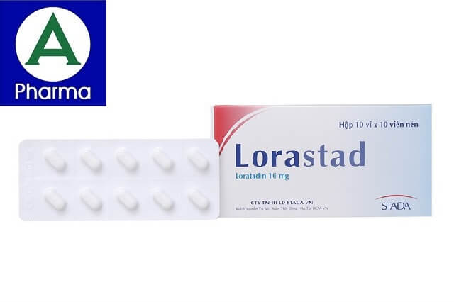 Thuốc chống dị ứng Lorastad 10mg được sản xuất bởi Stada