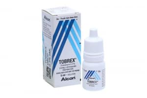 Tobrex dạng lọ nhỏ với dung lượng 5ml mỗi lọ