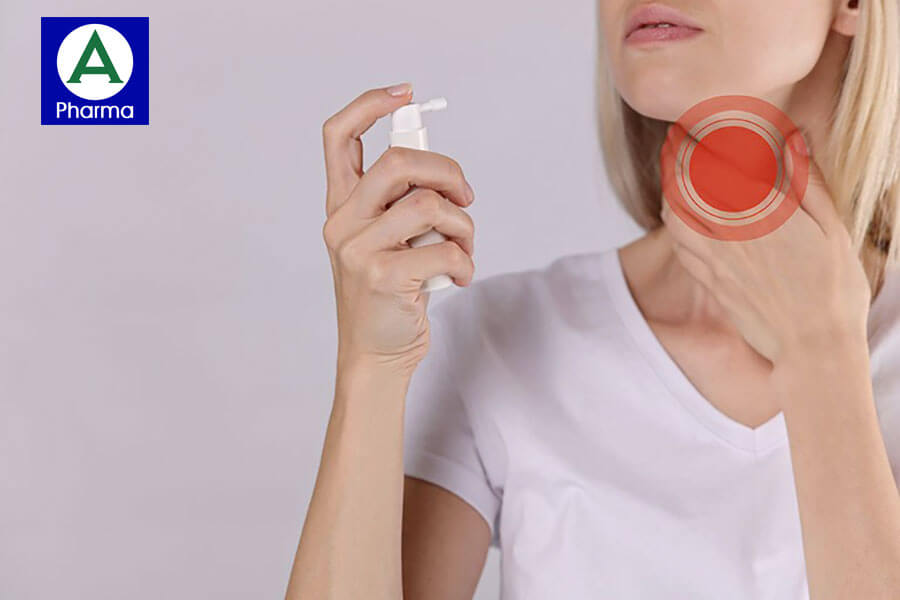 Thuốc xịt họng hỗ trợ phòng ngừa các bệnh liên quan đến viêm họng